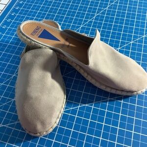 Suede Mule slip on flats Woman's  Verbenas 41 NEW